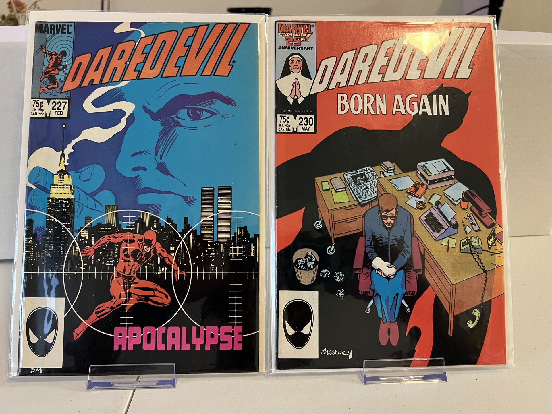 Comic Book: Daredevil #227 #230