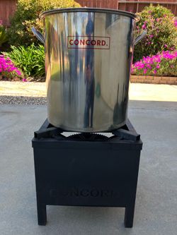 Concord Burner Stand With Pot