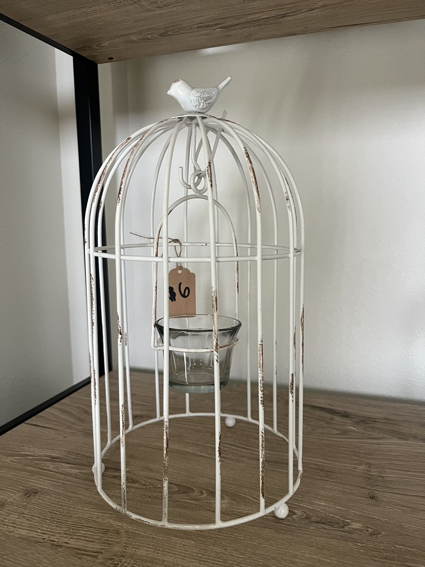 Darling Birdcage Candle Holder $6