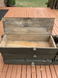 Ammo boxes vintage