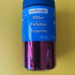 4 Oz Bottle Of RED GLITTER