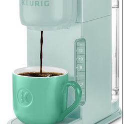 Keurig K-Express Single Serve Coffee Maker - Strong Brew Option, 42oz Reservoir, Sleek Design for Holiday Hosting & Gifting, Mint
