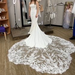 Casablanca Wedding Dress New With Tags Size 6