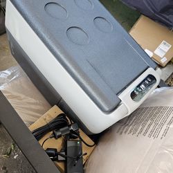 Setpower AJ30 Portable Refrigerator,Portable Freezer,32 Quart Electric Cooler,Car Refrigerator,12/24V DC Cable & 110/240V AC,Car Fridge