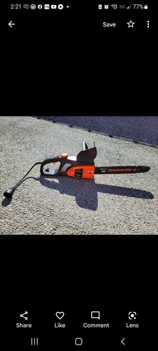 Remington Chainsaw for Sale in New Castle, DE OfferUp