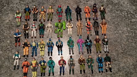 GI Joe - vintage 1980s/1990s action figures