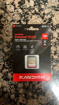 SanDisk Extreme Plus 128GB SDXC Card