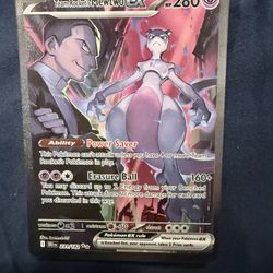Mewtwo Ex Sir