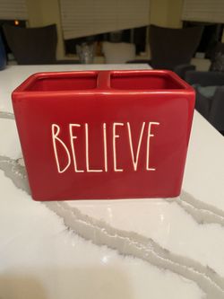 Rae Dunn BELIEVE Canister 