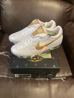 Nike Cryoshot Tiempo Legend Ronaldinho Touch of Gold size 10