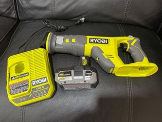 ONE+ 18V Cordless Reciprocating Saw Kit with 4.0 Ah Battery and Charger