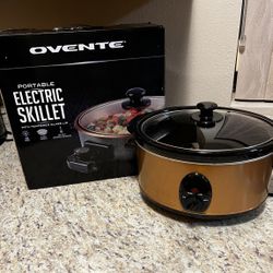 OVENTE SKILLET AND SLOW COOKER combination 