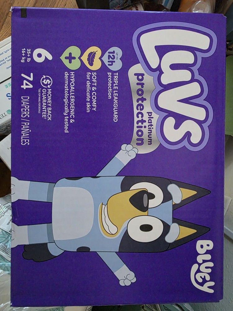 Luvs Diapers Size 6