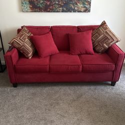 Sofa With Queen Size Pullout Bed - Must Go $100