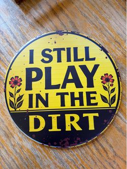 Metal sign