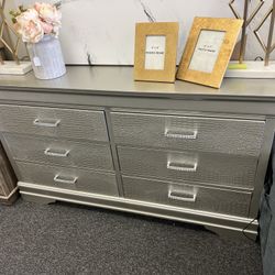 Champagne Dresser - No Assembly Required 
