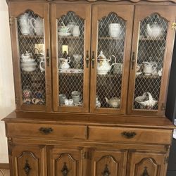 Beautiful Antique china Cabinet For Sale