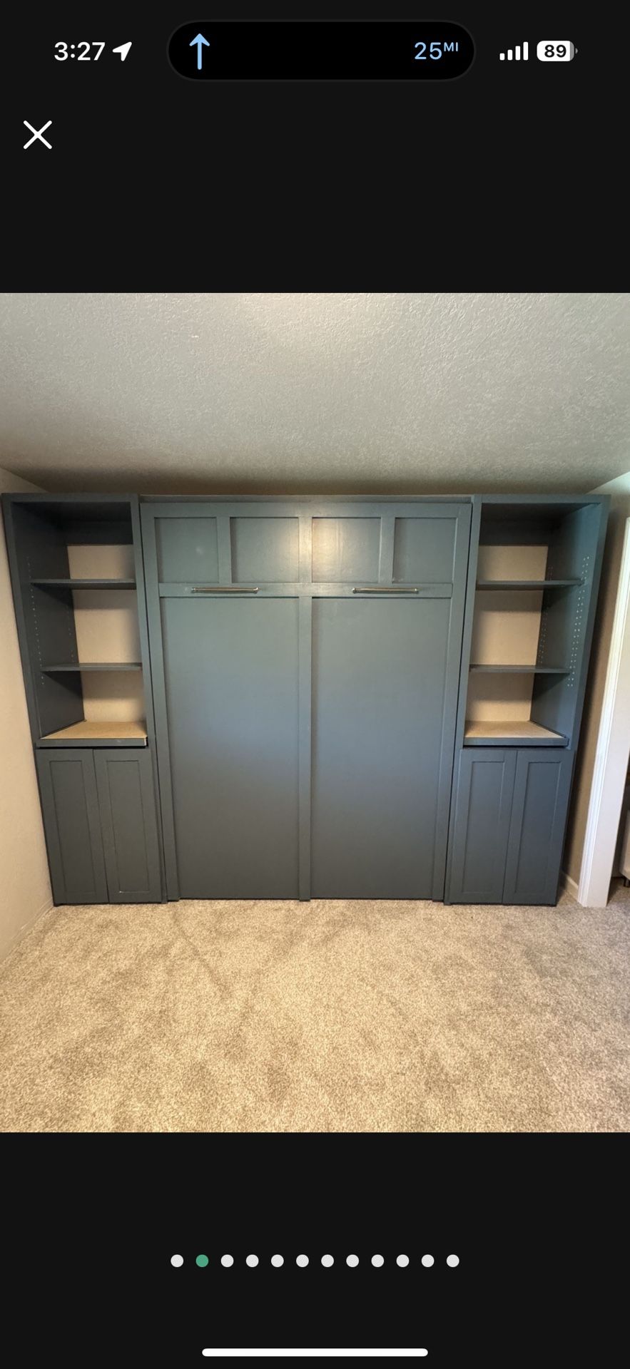 Queen Murphy Bed (GREAT FOR GUEST RM)