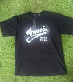 Amiri 22 Baseball Script Graphic T-Shirt