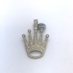 New Gold Crown Pendant 
