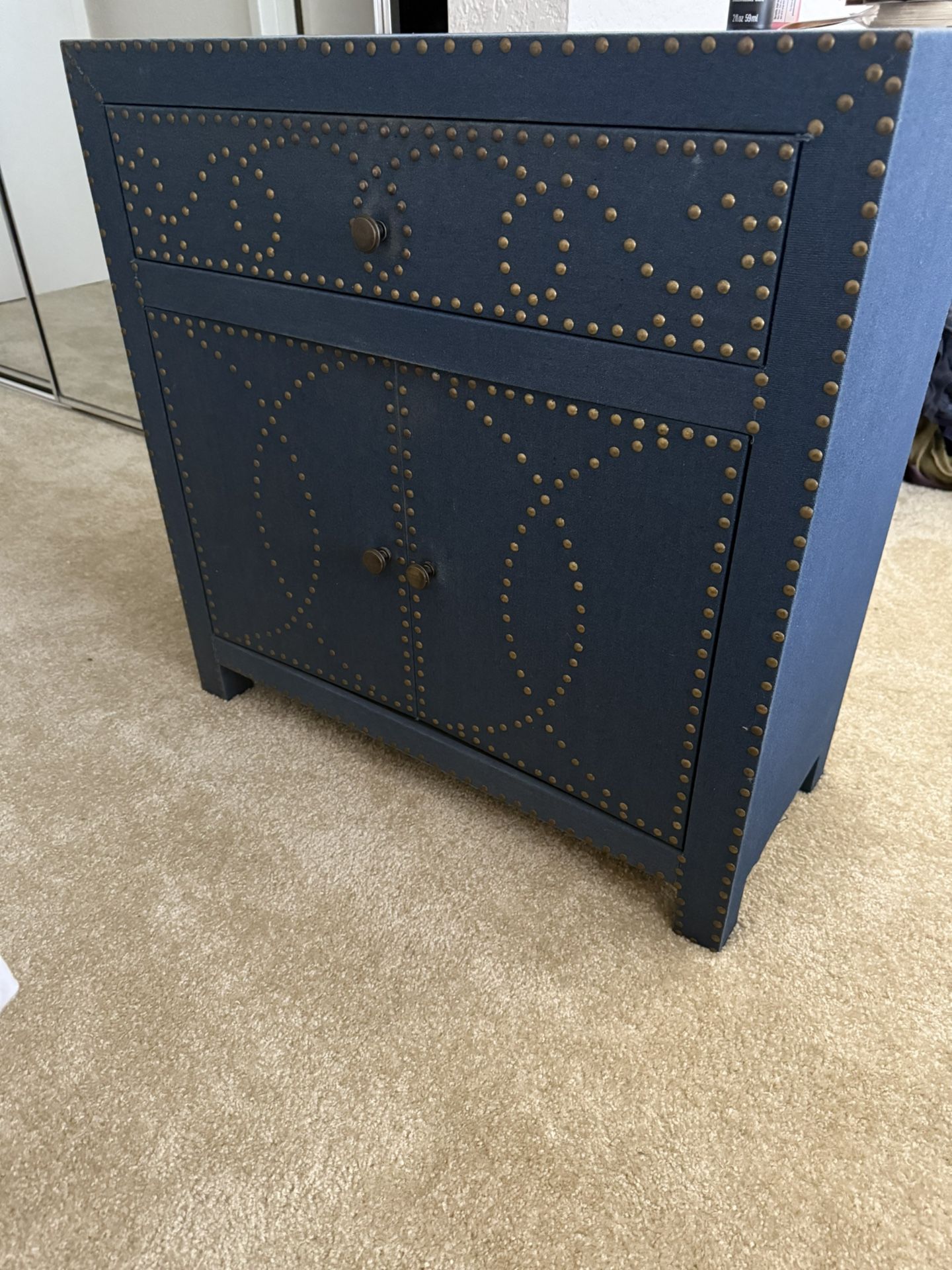 World market dresser / Accent Cabinet Boho Denim