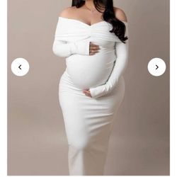White dress (size M)