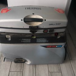 Bacardi Silver Thermos And Ice Grill