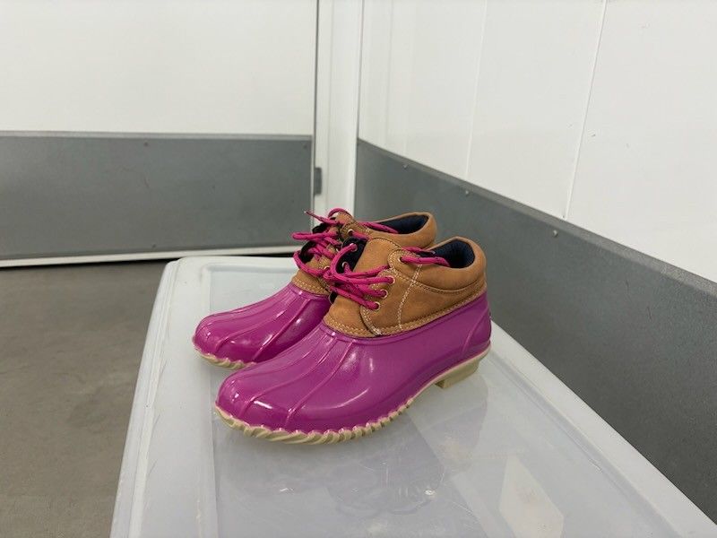 Hot Pink "Hilfiger" Rain Boots