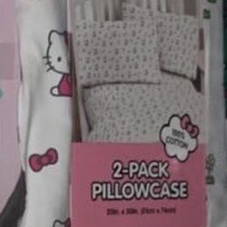 hello kitty pillowcase 