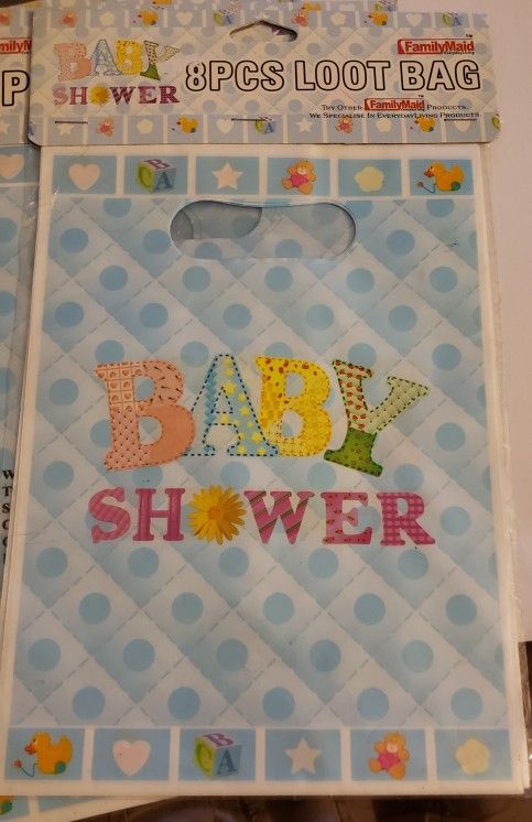 NEW Baby Shower  Gift/loot Bags 