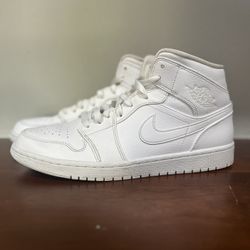Air Jordan, White, high, size 11
