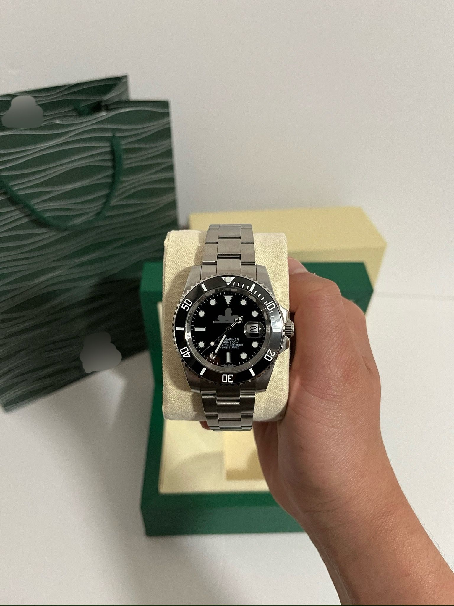 Luxury Men Automatic Stainless Steel Watch