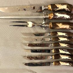 9 Piece Othello Anton Wingen Jr. Knife Set