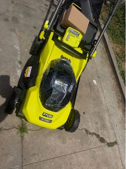 Shop RYOBI 40V HP Brushless 20 in. Cordless Battery Walk Behind Push Lawn Mower with 6.0 Ah Battery and Charger
