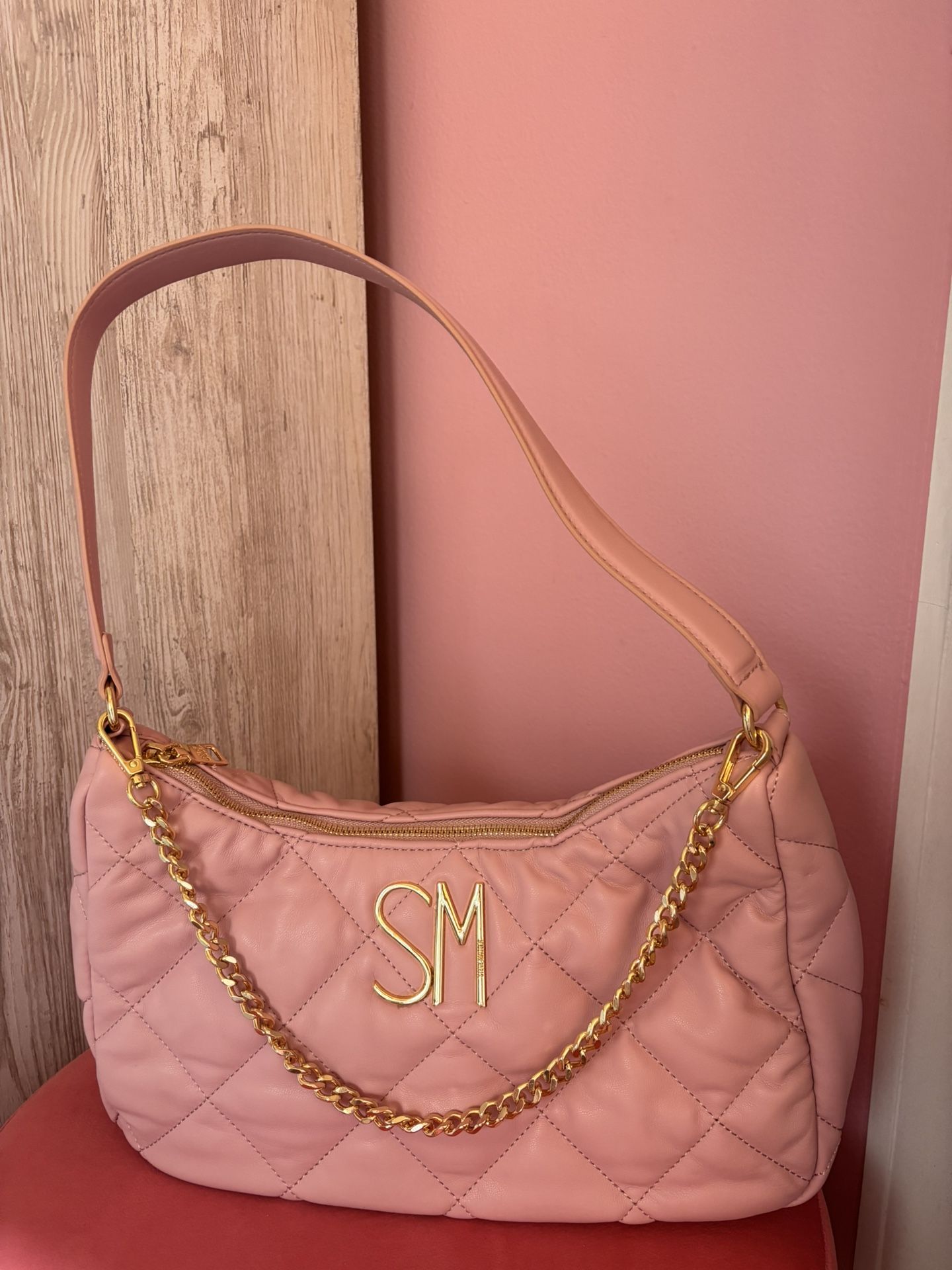 Steve Madden Pink Puffer