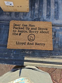 Dumb And Dumber Door Mat