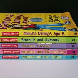 Beverly Cleary Ramona Quimby Paperback Books