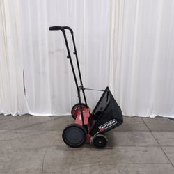 Craftsman 18-Inch Reel Lawn Mower with Grass Catcher