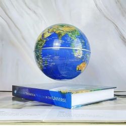 PeacePlanet Levitating Globe, Float & Rotate in Air with LED Light, World Map, Atlas, Night Light