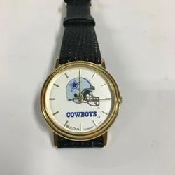 Vintage 1995 NFL Cowboys Bulova Watch