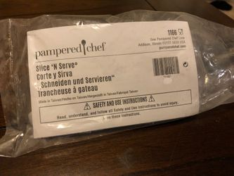 Pampered chef slice and serve
