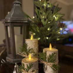 Christmas Candle Holders