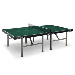 Joola official indoor ping pong table with folding cover, 5 paddles and balls