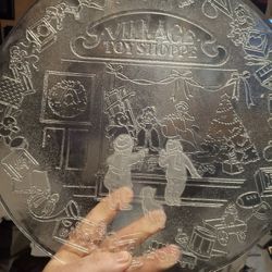 Crystal Buffet Plate