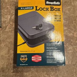 XL lock box w/ two keys