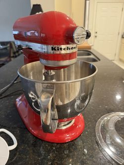 KitchenAid Artisan Series 5qt 10-Speed Stand Mixer Red 