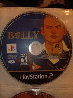Bully PS2 Game Disc Rockstar
