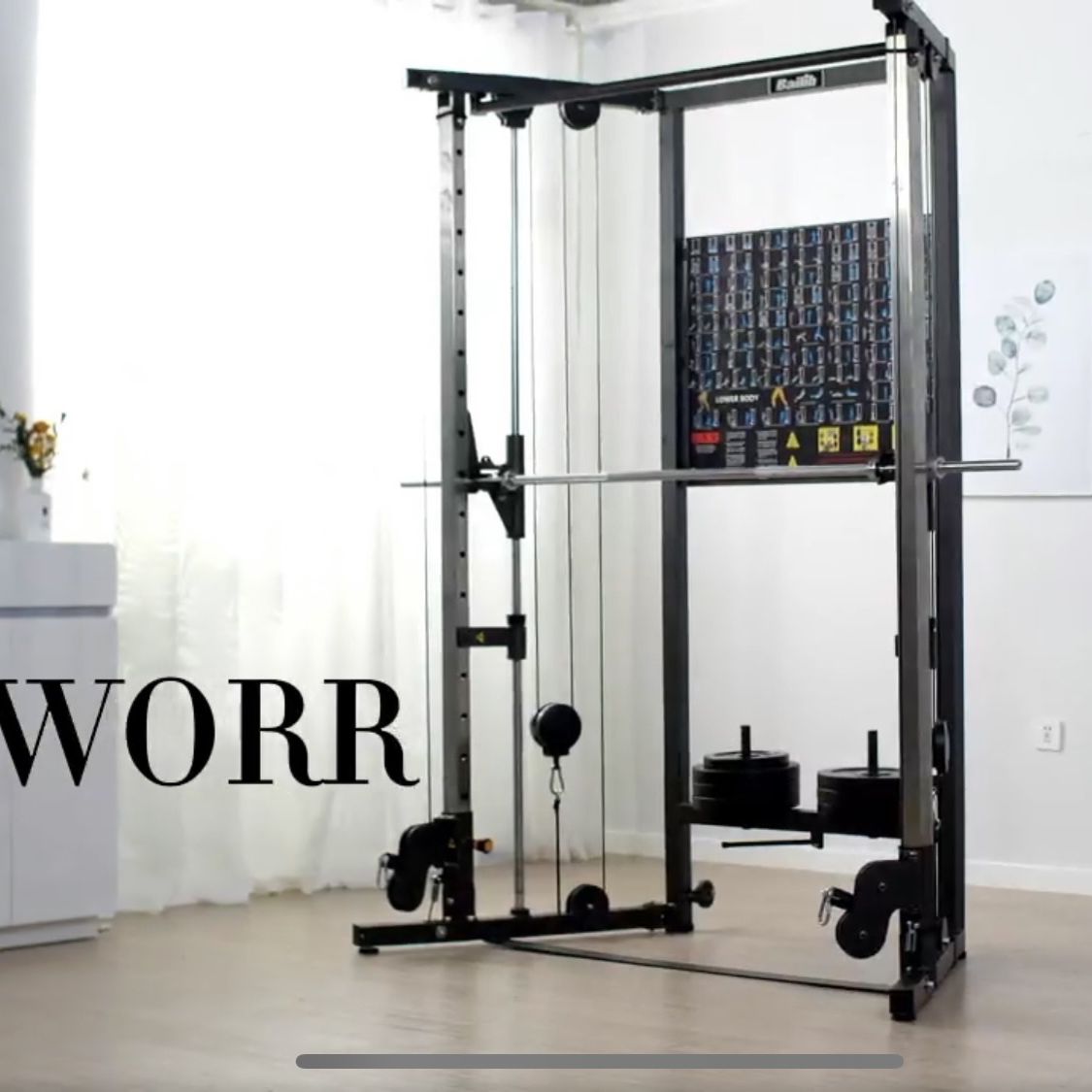 Functional Trainer Workout Equipment Fitness