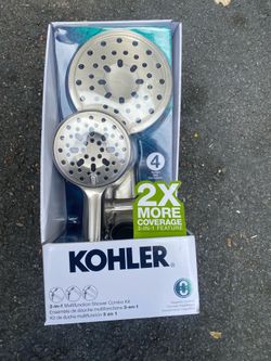 New shower head KOHLER