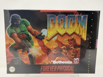 DOOM SNES Limited Run Games Collector's Edition SEALED 1 of 666 Bethesda NEW